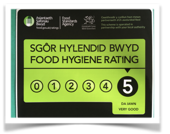 Food hygiene certificate